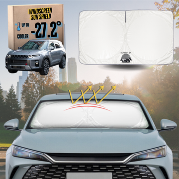 Front Windscreen Sun Shade for SsangYong KGM Torres 2025 - Current - Standard 150 x 85 cm