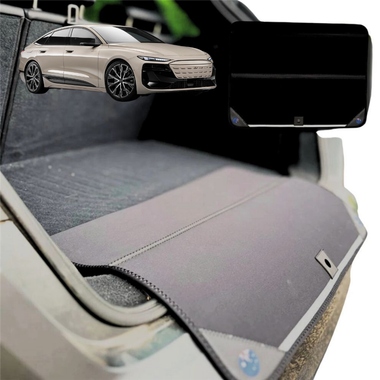 Rear Cargo Boot Bumper Protector for Audi e-tron 2025 - Current - Standard (72 x 55) - Black
