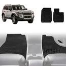 6D Diamond Car Floor Mats for Toyota Prado 2024 - Current (J250) - Custom-Fit Carpet Liner-2