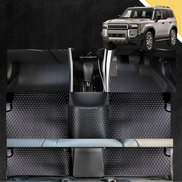 6D PRO Car Floor Mats for Toyota Prado 2024 - Current (J250)