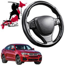 Black Samurai Segmented Steering Wheel Cover for BMW X4 2014 - 2018  (F26)-1