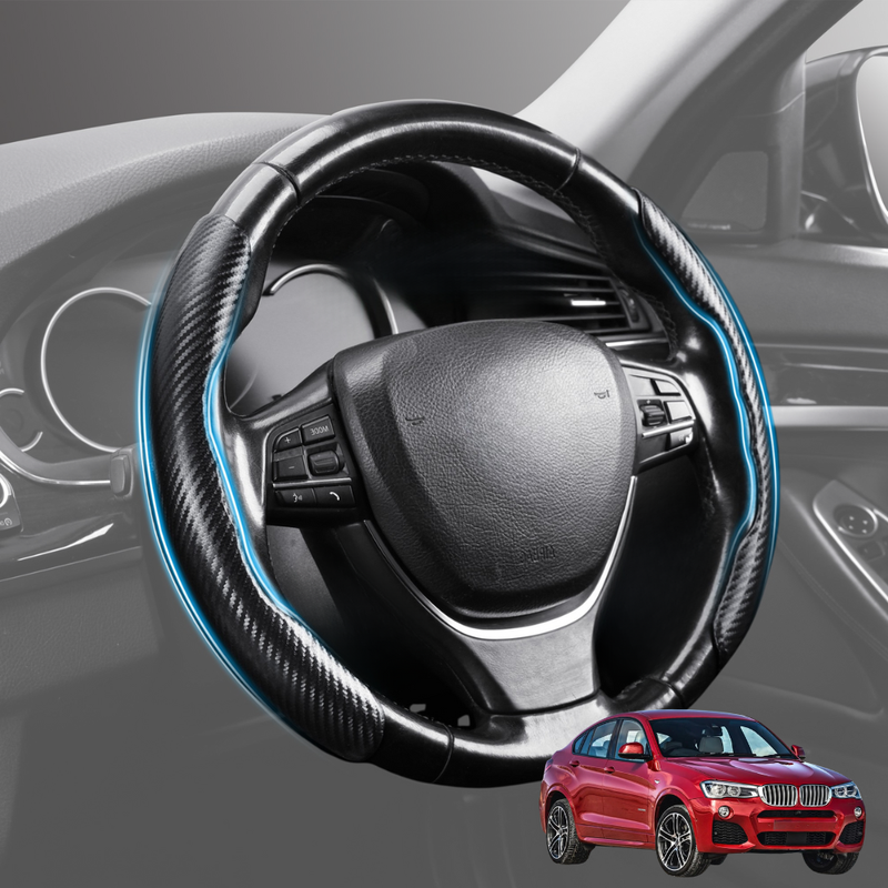 Segmented Steering Wheel Cover for BMW X4 2014 - 2018  (F26) - Universal Size