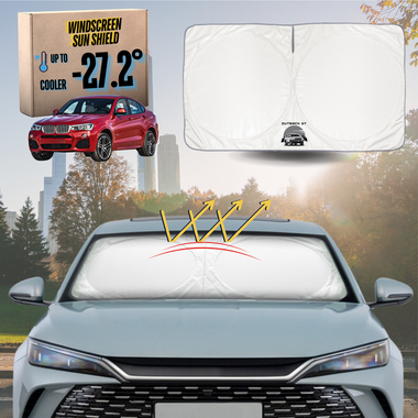 Front Windscreen Sun Shade for BMW X4 2014 - 2018 (F26) - Standard 150 x 85 cm
