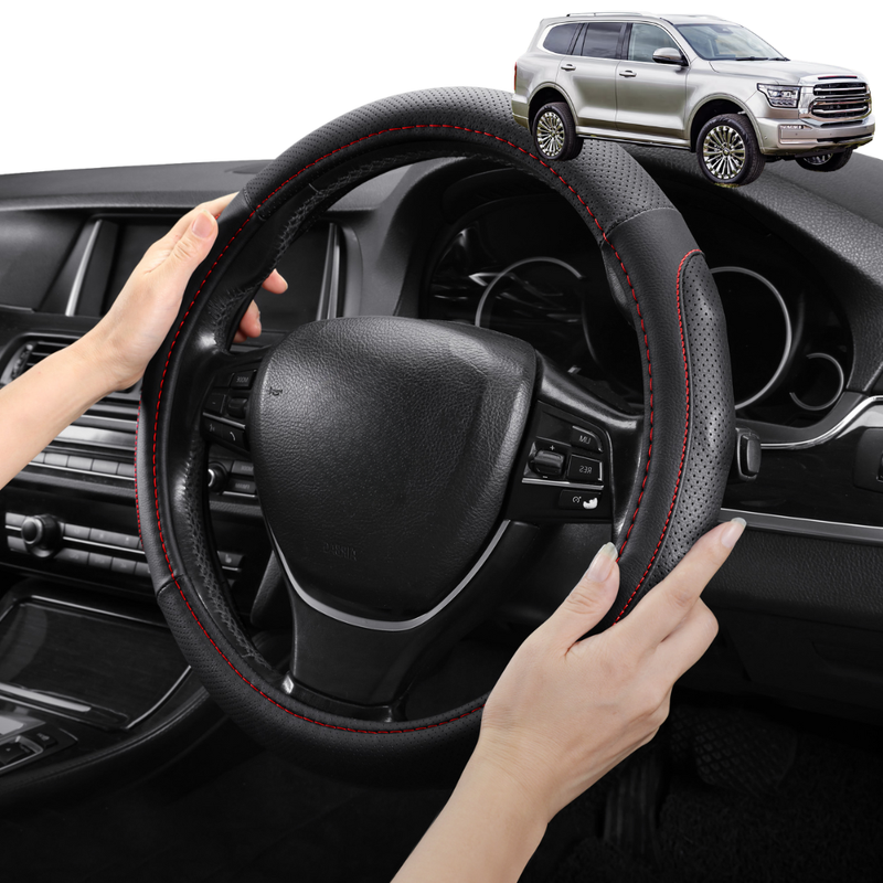 Steering Wheel Cover Pro Extra Layer for GWM Haval Tank 500 2024 - Current - Breathable & Anti-Slip