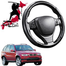 Black Samurai Segmented Steering Wheel Cover for BMW X5 1999 - 2007 (E53)-1