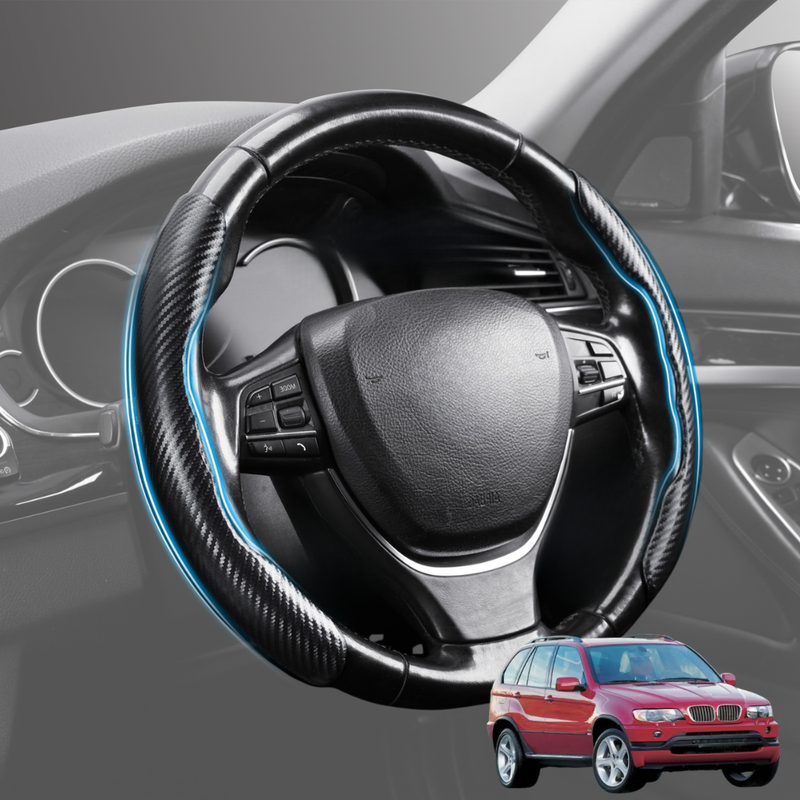 Segmented Steering Wheel Cover for BMW X5 1999 - 2007 (E53) - Universal Size