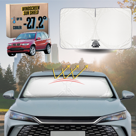 Front Windscreen Sun Shade for BMW X5 1999 - 2007 (E53) - Standard 150 x 85 cm