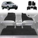 6D Diamond Car Floor Mats for BMW X5 2007 - 2013 (E70) - Custom-Fit Carpet Liner-1