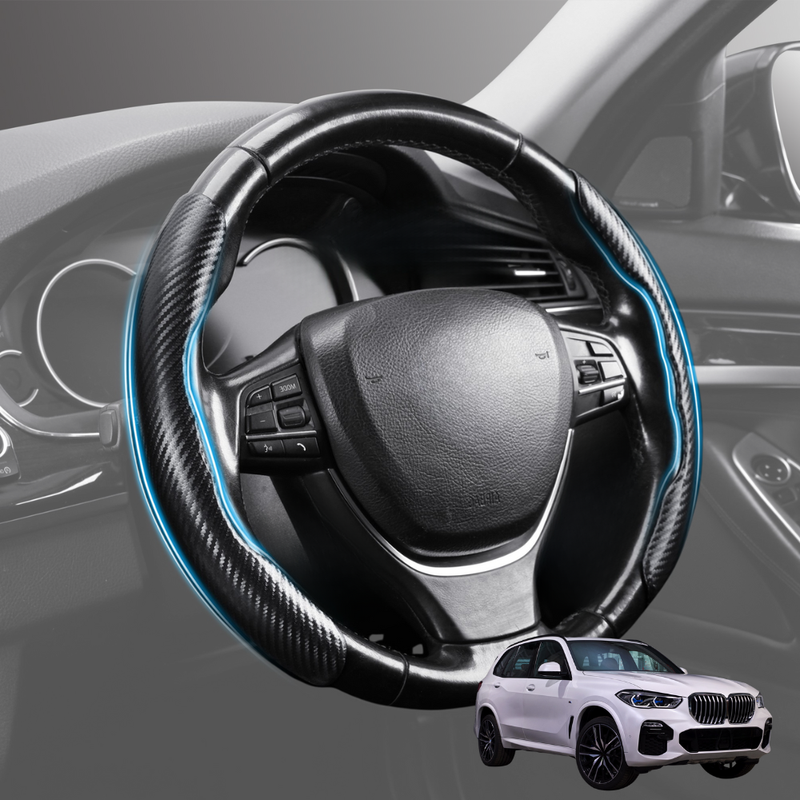 Segmented Steering Wheel Cover for BMW X5 2018 - Current (G05) - Universal Size