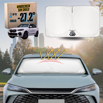 Front Windscreen Sun Shade for BMW X5 2018 - Current (G05) - Standard 150 x 85 cm