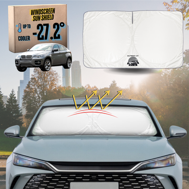 Front Windscreen Sun Shade for BMW X6 2008 - 2014 (E71) - Standard 150 x 85 cm