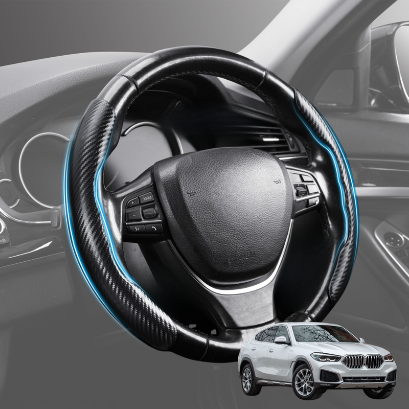 Segmented Steering Wheel Cover for BMW X6 2020 - Current (G06) - Universal Size