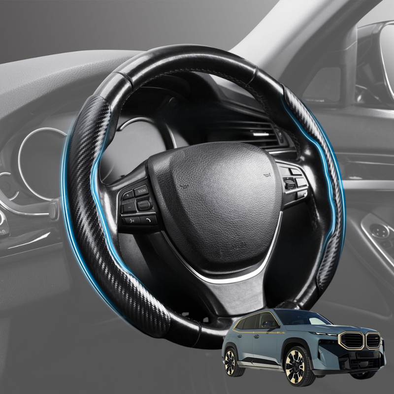 Segmented Steering Wheel Cover for BMW XM 2023 - Current (G09) - Universal Size