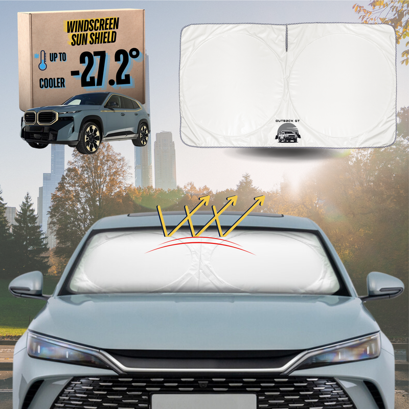 Front Windscreen Sun Shade for BMW XM 2023 - Current (G09) - Standard 150 x 85 cm