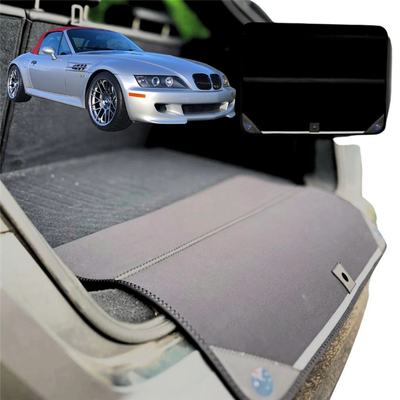 Rear Cargo Boot Bumper Protector for BMW Z3 1997 - 2002 E36/7, E36/8 - Standard (72 x 55) - Black