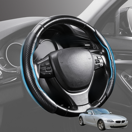 Segmented Steering Wheel Cover for BMW Z4 Roadster 2002 - 2008 (E85 E86) - Universal Size