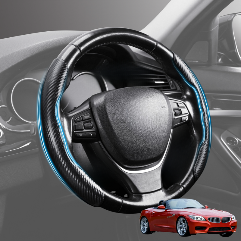 Segmented Steering Wheel Cover for BMW Z4 Roadster 2009 - 2018 (E89) - Universal Size