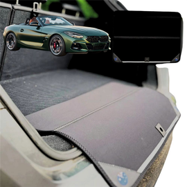 Rear Cargo Boot Bumper Protector for BMW Z4 Roadster 2018 - Current (G29) - Standard (72 x 55) - Black