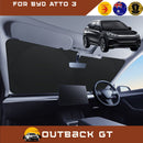 Front Windscreen Sun Shade for BYD Atto 3 2022 - Current - Standard 150 x 85 cm - Black-1
