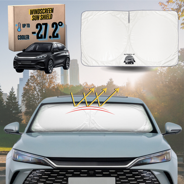 Front Windscreen Sun Shade for BYD Atto 3 2022 - Current - Standard 150 x 85 cm