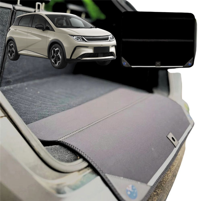 Rear Cargo Boot Bumper Protector for BYD Dolphin 2023 - Current (Dynamic,Premium) - Standard (72 x 55) - Black