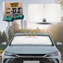 Front Windscreen Sun Shade for Aston Martin Valkyrie 2022 - Current (AM-RB 001/Nebula) - Standard 150 x 85 cm-1