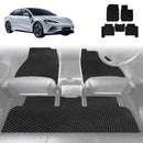 6D Diamond Car Floor Mats for BYD Seal 2024 - Current (RWD,AWD) - Custom-Fit Carpet Liner-1