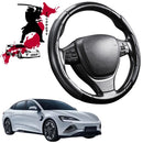 Black Samurai Segmented Steering Wheel Cover for BYD Seal 2024 - Current (RWD,AWD)-1