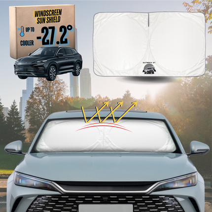 Front Windscreen Sun Shade for BYD Sealion 6 2024 - Current (SA3) - Standard 150 x 85 cm