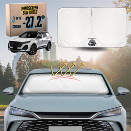 Front Windscreen Sun Shade for Chery Tiggo 7 Pro 2023 - Current (T32) Elite, Urban, Ultimate - Standard 150 x 85 cm