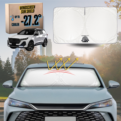 Front Windscreen Sun Shade for Chery Tiggo 7 Pro 2023 - Current (T32) Elite, Urban, Ultimate - Standard 150 x 85 cm
