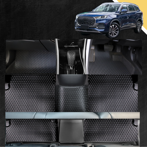 6D PRO Car Floor Mats for Chery Tiggo 8 Pro Max 2024 - Current (T31) Elite, Urban, Ultimate