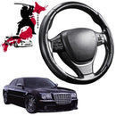 Black Samurai Segmented Steering Wheel Cover for Chrysler 300C 2005 - 2010 (LX)-1