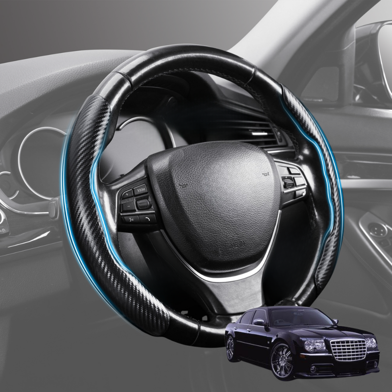 Segmented Steering Wheel Cover for Chrysler 300C 2005 - 2010 (LX) - Universal Size