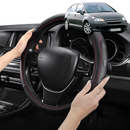Steering Wheel Cover Pro Extra Layer for Citroen C4 2004-2010 - Breathable & Anti-Slip - Circle 38 cm-1