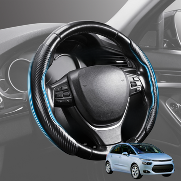 Segmented Steering Wheel Cover for Citroen C4 Picasso (5-Seater) 2013 - 2022 - Universal Size