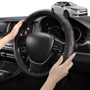 Steering Wheel Cover Pro Extra Layer for Citroen C5 2007-2017 (RD/TD) - Breathable & Anti-Slip - Circle 38 cm-1