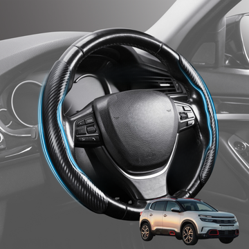 Segmented Steering Wheel Cover for Citroen C5 Aircross 2017 - Current C84 - Universal Size