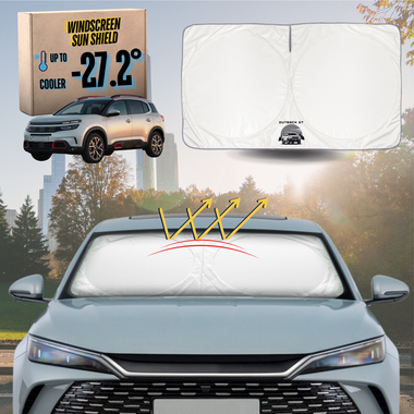 Front Windscreen Sun Shade for Citroen C5 Aircross 2017 - Current C84 - Standard 150 x 85 cm