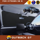 Front Windscreen Sun Shade for Citroen DS 5 2011 - 2018 - Standard 150 x 85 cm - Black-1