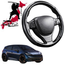 Black Samurai Segmented Steering Wheel Cover for Cupra Born 2021 - Current-1