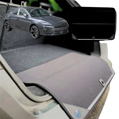 Rear Cargo Boot Bumper Protector for Cupra Leon 2020 - Current Mk4 (KL1/KL8) - Standard (72 x 55) - Black