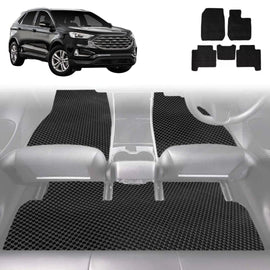 6D Diamond Car Floor Mats for Ford Endura 2018 - 2020 CA - Custom-Fit Carpet Liner