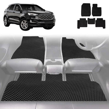 6D Diamond Car Floor Mats for Ford Endura 2018 - 2020 CA - Custom-Fit Carpet Liner