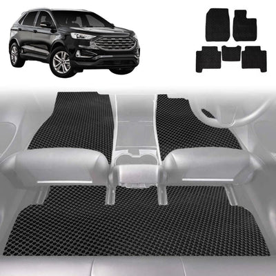 6D Diamond Car Floor Mats for Ford Endura 2018 - 2020 CA - Custom-Fit Carpet Liner