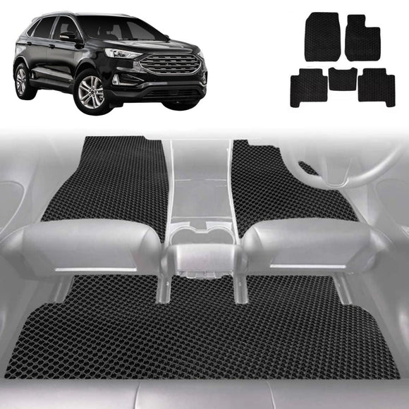 6D Diamond Car Floor Mats for Ford Endura 2018 - 2020 CA - Custom-Fit Carpet Liner