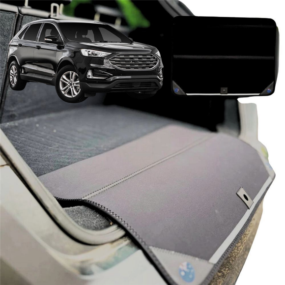 Rear Cargo Boot Bumper Protector for Ford Endura 2018 - 2020 CA - XL (98 x 55) - Black