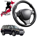 Black Samurai Segmented Steering Wheel Cover for Ford Escape 2008 - 2012-1