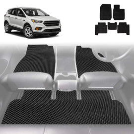 6D Diamond Car Floor Mats for Ford Escape 2013 - 2019 ZG - Custom-Fit Carpet Liner