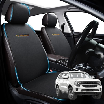 Car Front Sideless Seat Cushion for Ford Everest 2022 - Current UA - Pressure Relief - 27 x 26 x 10 cm